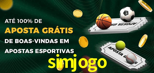 simjogo Ate 100% de Aposta Gratis